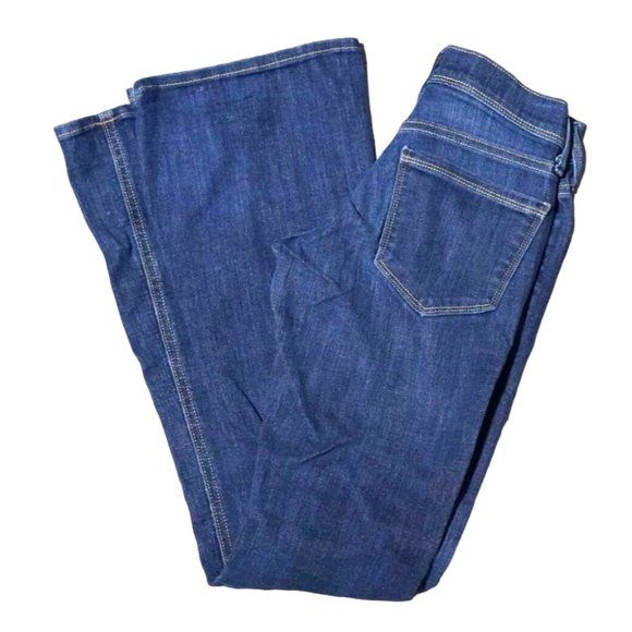 Old Navy Jeans Womens Size 0 Regular Flare Low Rise Stretch - Picture 3 of 10